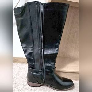 Knee high riding boots